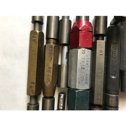 LOT THE PIPE MACHINERY GO NO GO PLUG GAGE .677,.6785,.6815,.679,.670,.682,ET