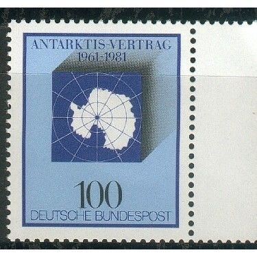 Germany 1981 - SG1981 - 20th Anniv of Antarctic Treaty (unused)