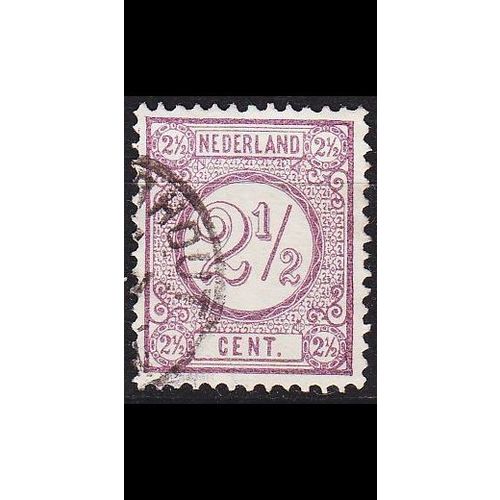 NIEDERLANDE NETHERLANDS [1876] MiNr 0033 a F ( O/used )
