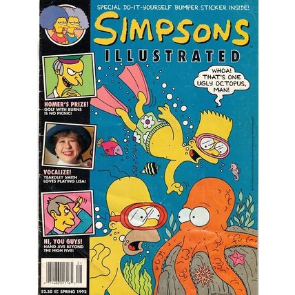 SIMPSONS ILLUSTRATED magazine Spring 1992