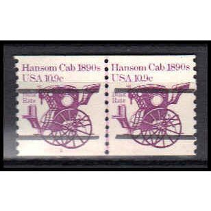 1904a 10.9c Hansom Cab Very Fine MNH Dry Gum CNP Left 1 Line Gap PA0434
