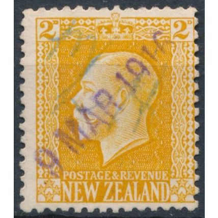 KGV: 2d P14x13½ - New Zealand 1916 - F H - SG 418