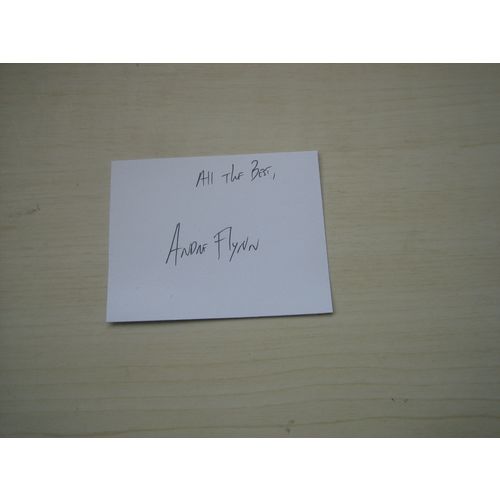 Andre Flynn (The Muskeeters) hand signed RARE *FREE POST*