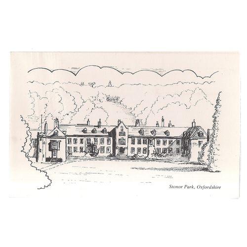 3 x STONOR PARK, near Henley.unused vintage NOTELET English Life Publications =