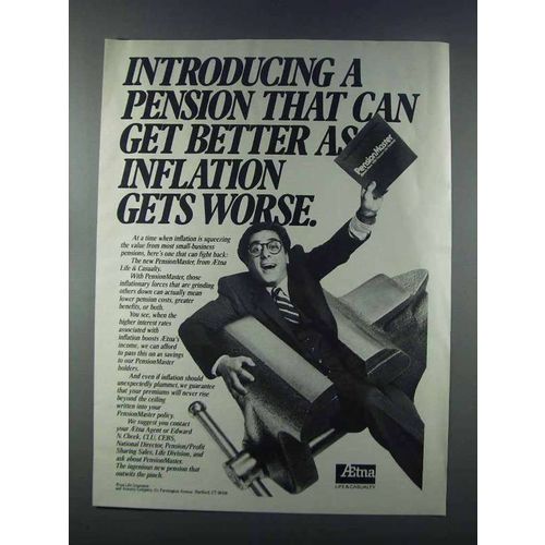 1981 Aetna Insurance Ad - Introducing A Pension