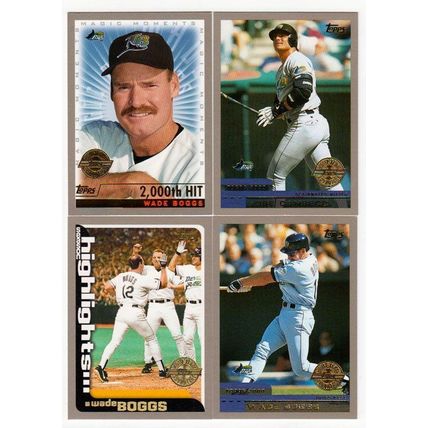 2000 Topps HTA Tampa Bay Devil Rays team set with chrome traded - 24 cards