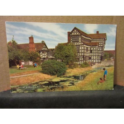 LITTLE MORETON HALL nr CONGLETON, CHESHIRE unused postcard by J. Salmon =