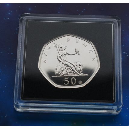 2019 Queen Elizabeth Cupro-Nickel Privy Mark Britannia 50p Fifty Pence