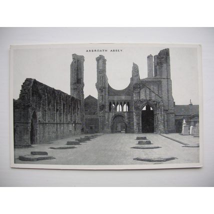 Arbroath Abbey. Near Dundee, Forfar, Montrose. (E T W Dennis)