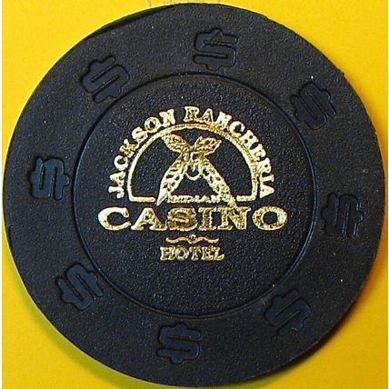 Jackson Rancheria. 25¢ Casino Chip. Jackson, CA. N80.
