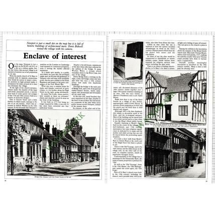 Newport Essex Bridge End Crown House - 1988 Article