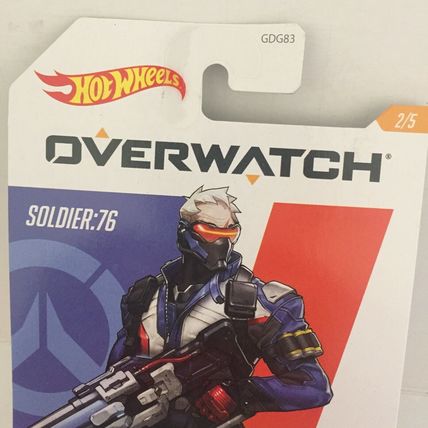 Blizzard Exclusive Overwatch Soldier: 76 Hot Wheels Car