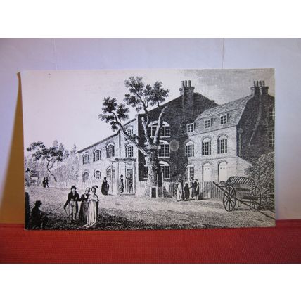 HORNSEY WOOD HOUSE, FINSBURY PARK, LONDON used repro postcard =