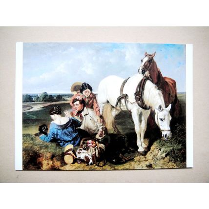 Postcard, Unused, Barney Leave The Girls Alone, John Herring York Art Gallery