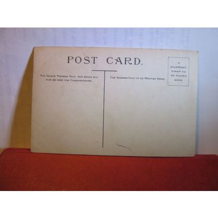 CHINGFORD OLD CHURCH in 1900, LONDON. unused antique postcard RP #