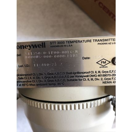 HONEYWELL STT350-0-EP00-00TG-M,B000US-F103,STT3000  TRANSMITTER TEMPERATURE,BA