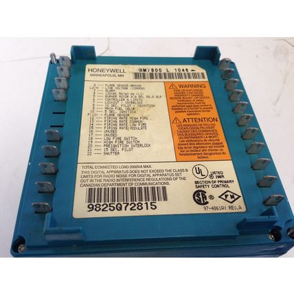 HONEYWELL RM7800L1046 BURNER CONTROL RM7800 L 1046,EN