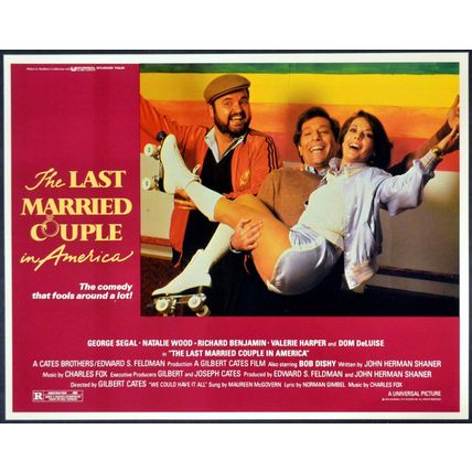 LAST MARRIED COUPLE IN AMERICA 1980 Natalie Wood, George Segal 4 LOBBY CARDS