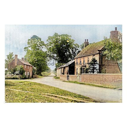 ptc9254 - Yorks - An Early Street Scene inside Finningley Village - print 6x4