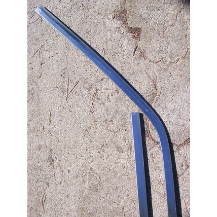 1966 PLYMOUTH BELVEDERE STATION WAGON EXTERIOR ROOF TRIM DRIP RAIL MOLDING 2 PCS