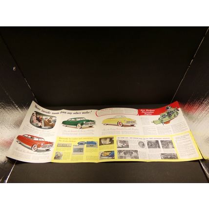 The Lower-Priced Hudson Pacemaker Sales Brochure 1950