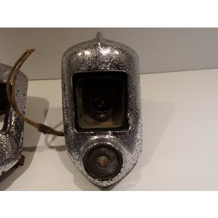 1951 1952 Chevrolet Taillight Bezels OEM Guide R1-51 Pair