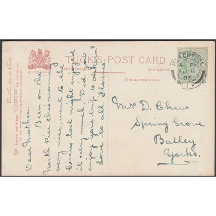 G Fuhrmann - The Sea has its Pearls, 1907 - Tuck's Oilette Postcard