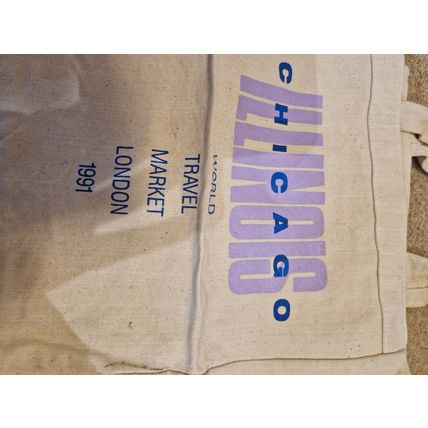Vintage Chicago Canvas Bag