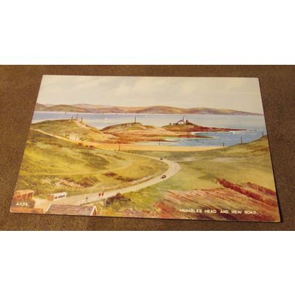 Valentines Art Colour Postcard - Mumbles Head, South Wales 1154 - Artist Trick
