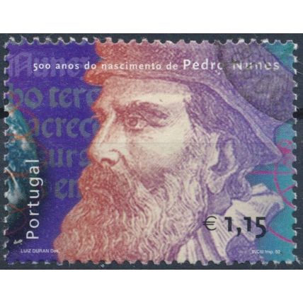 500th Birth Anniv Pedro Nunes - Portugal 2002 - F H - MiNr 2579