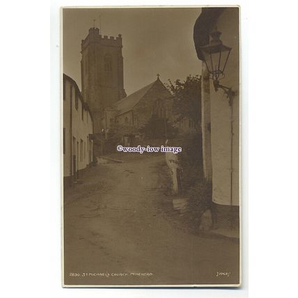 Ju644 - St Michaels Church , Minehead , Somerset , Judges postcard 2830