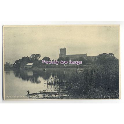 Ju537 - Christchurch Priory , Hampshire , Judges postcard 4641