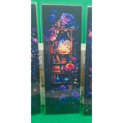 Magic Bookshelf Bookmarks Book Markers Gift For Reader (X4)