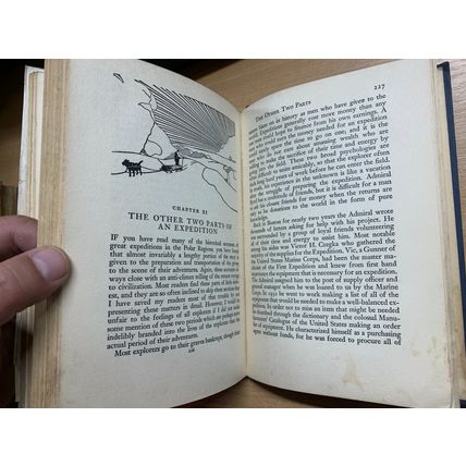 RARE* 1936 1ST EDITION PAUL SIPLE "SCOUT TO EXPLORER" BYRD ANTARCTIC BOOK (T4)