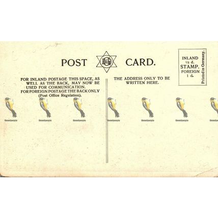 Thomas A Beckets Banqueting Hall, Tarring, D & DG Germany Postcard, 1900s