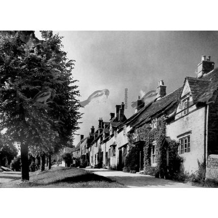 Burford, Cotswolds, Oxon, B & W Photo Book Illustration (Print), 1937