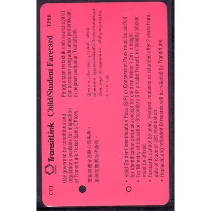 Chirpy Friends S'pore TransitLink Train/Bus Card