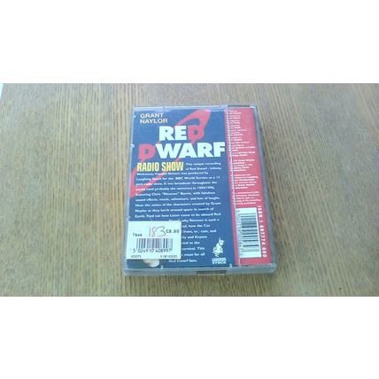 RED DWARF RADIO SHOW. Performed by Chris Barrie (2 Cassettes) 1996