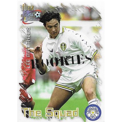 Futera's Leeds Utd 1999 Fans' Selection: The Squad, No. 29 - Matthews (Lee)