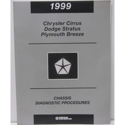 1999 Cirrus, Stratus, Breeze Chassis Diagnostic Manual