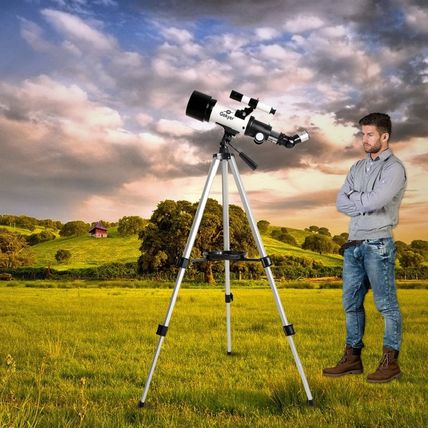 Gskyer Telescope, 70Mm Aperture 400Mm AZ Mount Astronomical Refracting Telescope