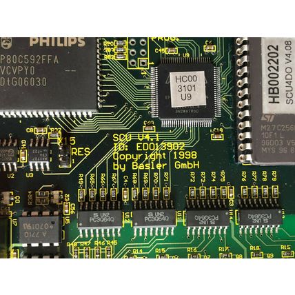 NEW BASLER SCU V4.1, ED013902,ID2000009974-02,EDO13902 PCB CARD,CH