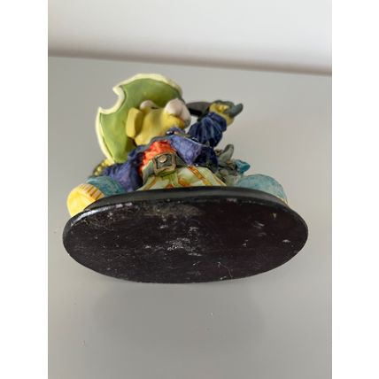 PIRATE DOG RESIN FIGURINE
