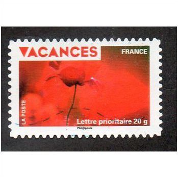 FRA 2009 (56c) 'VACANCES - POPPY' FINE USED (EBID21142)