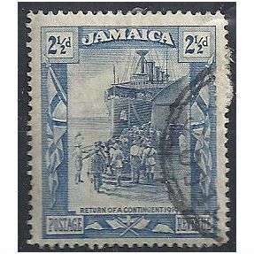 Jamaica 1921 SG98 2 1/2d Deep Blue & Blue Fine Used . . .