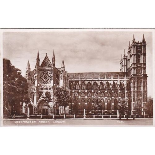 Westminster Abbey London Postcard (LN71275)