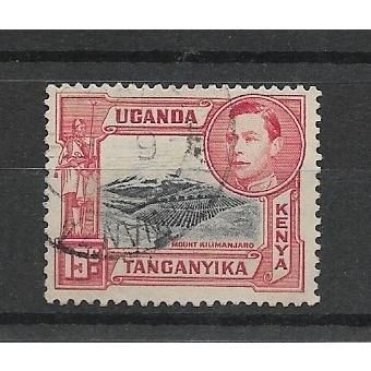 KUT.SG137 15c Kilimanjaro.Perfs Unchecked.Fine Used.May19b