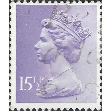GB, Queen Elizabeth Machin, light violet 1981, 15½p, #3