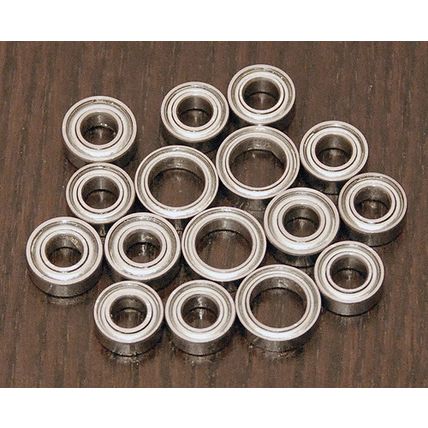 (16pcs) TAMIYA TT-02 Metal Sealed Ball Bearing Set