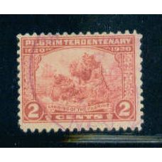 Used 549 2c Landing of the Pilgrims Fine C0373